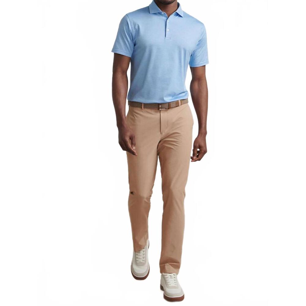 NEW PETER MILLAR surge performance trouser in camel
